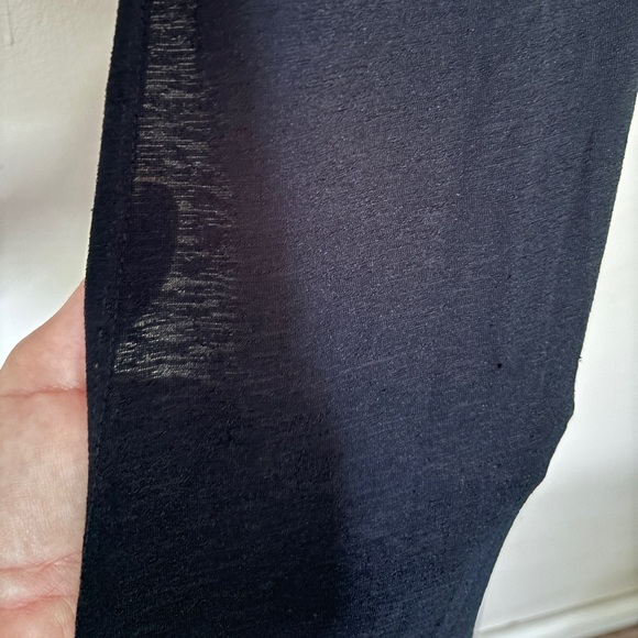 High Slit Sheer Mock Neck Dress with Hood - Picture 5 of 7